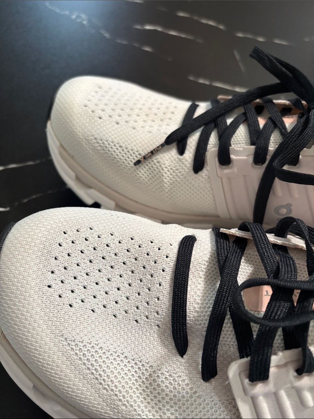 On Cloudswift 3 Light Pink and white Women's Athletic Running Shoes - Picture 6 of 9